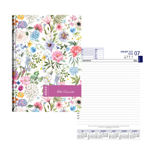 Show details for Pretty Petals Diary Management