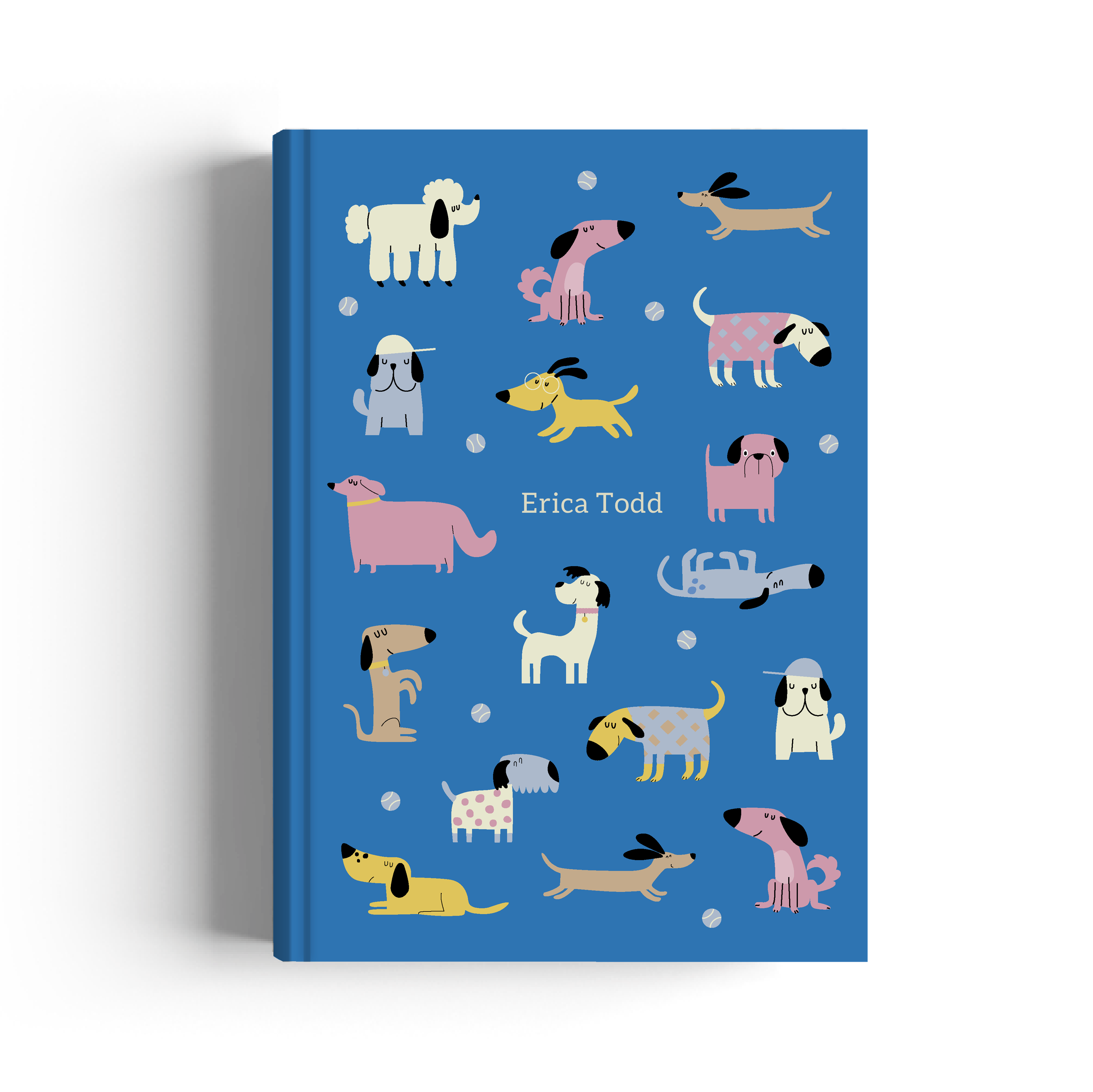 Show details for Puppy Parade A4 Journal