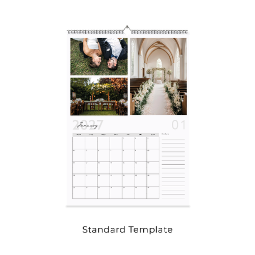 Show details for 2027 A4 Wall - 13 Leaf - D - Standard Template
