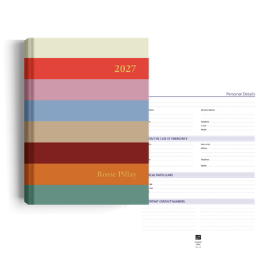 Show details for Summer Stripes Diary A4