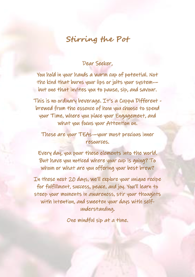 Show details for A Cuppa T.E.A