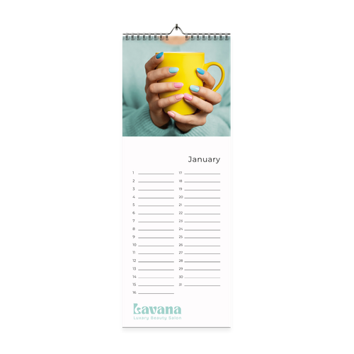 Show details for 2027 Slim Calendar - B