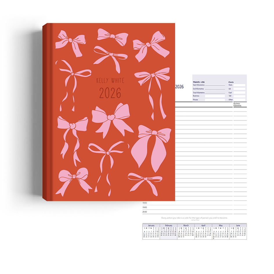 Show details for Pretty Bows Diary Management