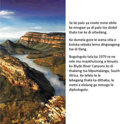 Show details for The Eagle Story - Setswana