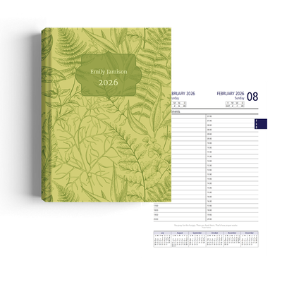 Show details for Green Botanica Diary A4