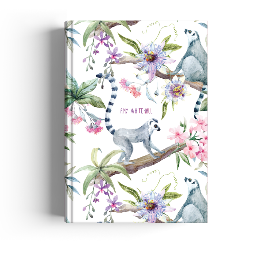 Show details for Lemur Love A4 Journal