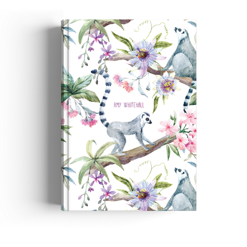 Show details for Lemur Love A4 Journal