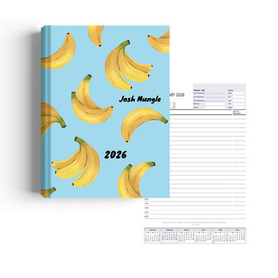 Show details for Go Bananas Diary A5 