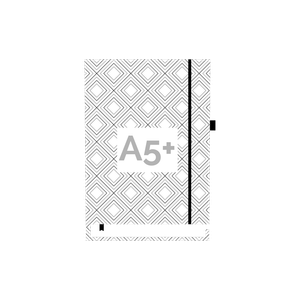 Show details for A5+ Printed Diary Cover Template