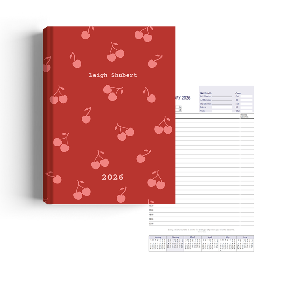 Show details for Cherry Sundae Diary A5 