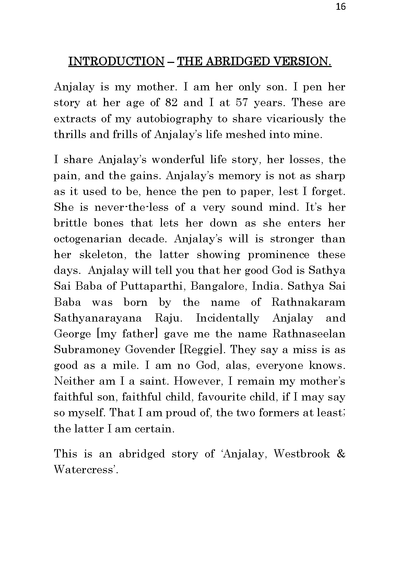 Show details for Anjalay Westbrook & Watercress The Full Story Volume One