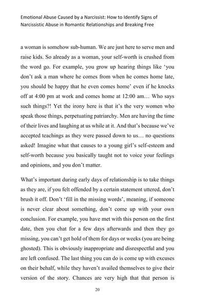 Show details for Emotional Abuse Caused by A Narcissist