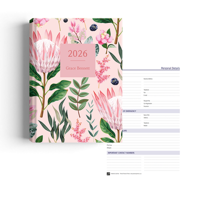 Show details for Protea Garden Diary A5 