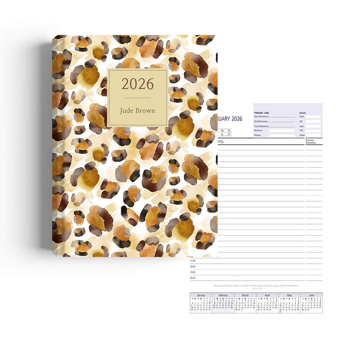 Show details for Wild Wash Diary A4