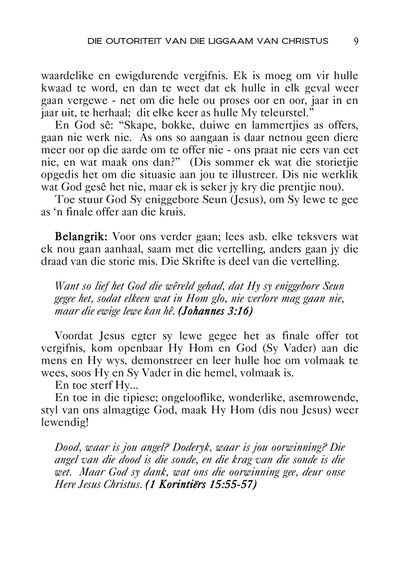 Show details for Die Outoriteit van die Liggaam van Christus