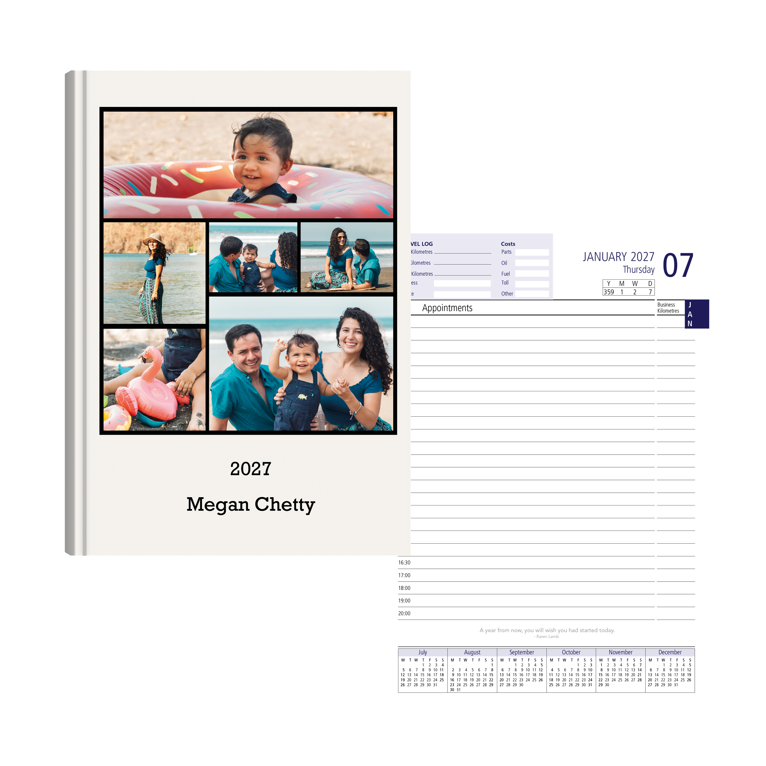 Show details for Photo Collage Diary Management