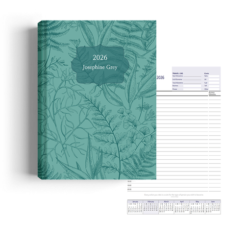 Show details for Blue Botanica Diary Management
