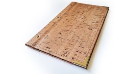 Show details for Slimline PU Cork Menu/Winelist Folder