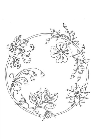 Show details for Homespun's Garden - Adult Colouring Book