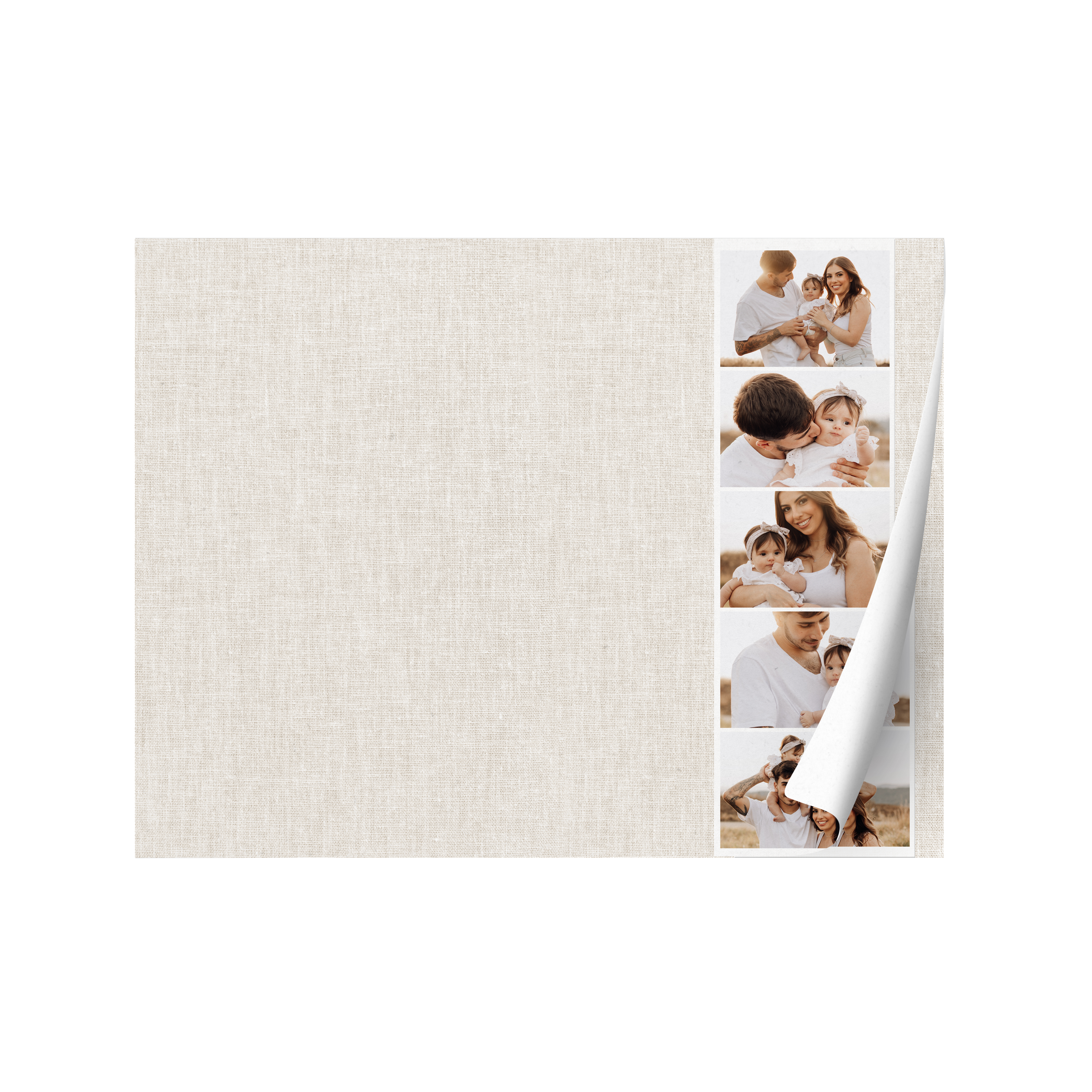 Show details for Photo Strip Placemats (Single Design)