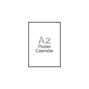 Show details for A2 Poster Calendar Template