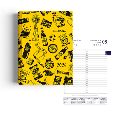 Show details for Mzansi Yellow Diary A5 