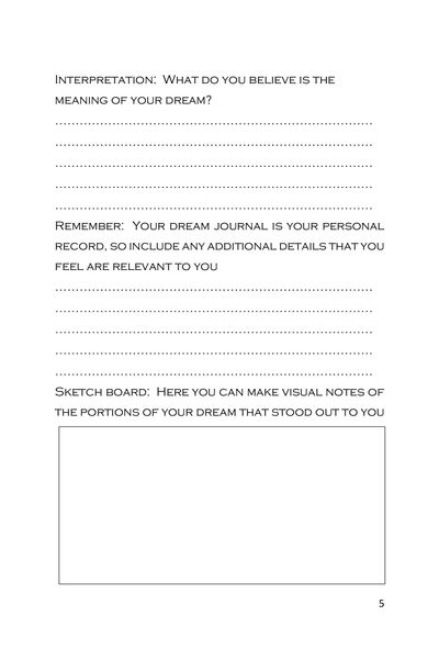 Show details for Mindful Moments Dream Journal 