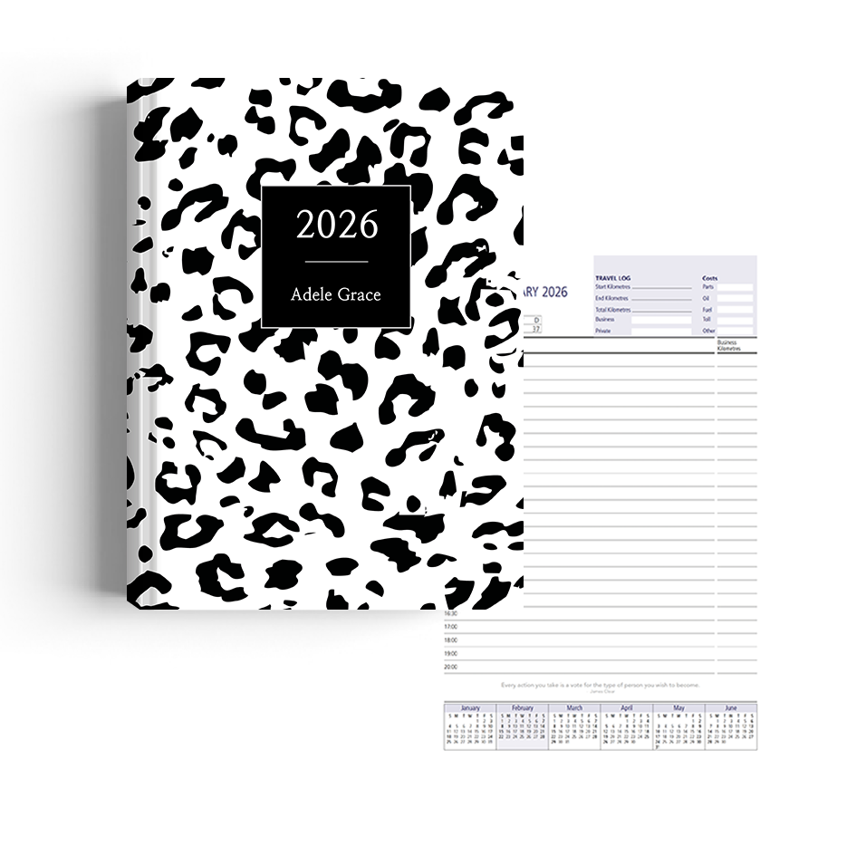 Show details for Snow Leopard Diary A5 