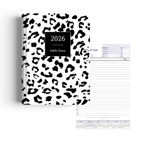 Show details for Snow Leopard Diary A5 