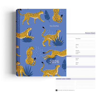Show details for Cheetah Blues Diary Management