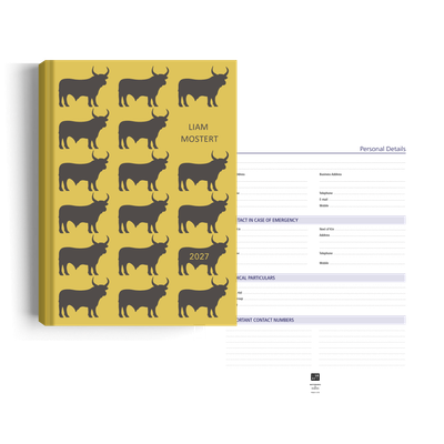 Show details for Golden Herd Diary A4