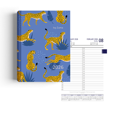 Show details for Cheetah Blues Diary A5 