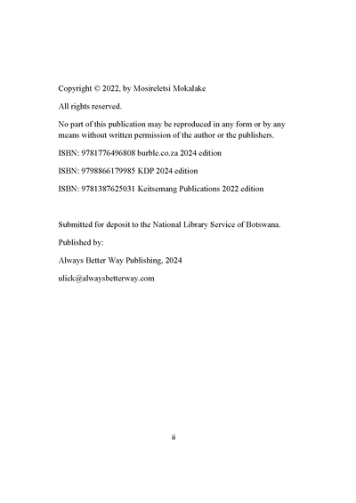 Show details for State Creation, Nationhood, Nationalism and Ethnicity in Southern Africa: The Case of Botswana and South Africa