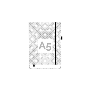 Show details for A5 Printed Diary Cover Template