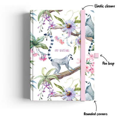 Show details for Lemur Love A4 Journal