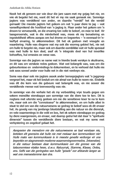 Show details for Anderkant Die Afrika Horison