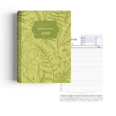 Show details for Green Botanica Diary A5 