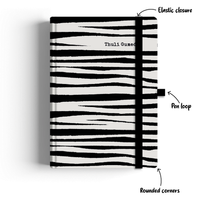 Show details for Zippy Zebra A4 Journal