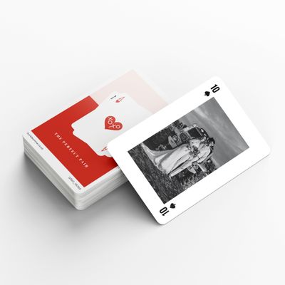 Show details for The Perfect Pair Personalised Playing Cards 
