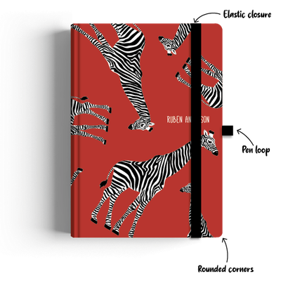 Show details for Zippy Red Gerry Journal