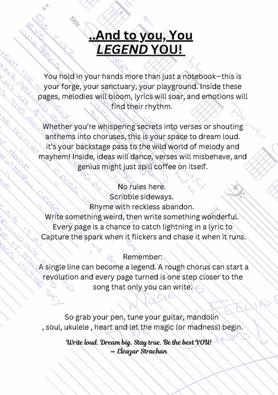Show details for The Songsmith's Notebook