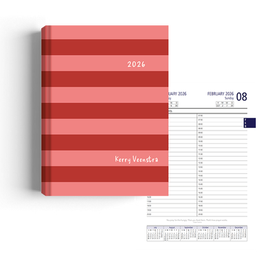 Show details for Candy Stripes Diary A5 