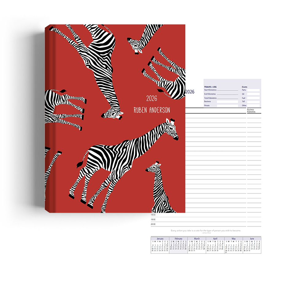 Show details for Zippy Red Gerry Diary Management