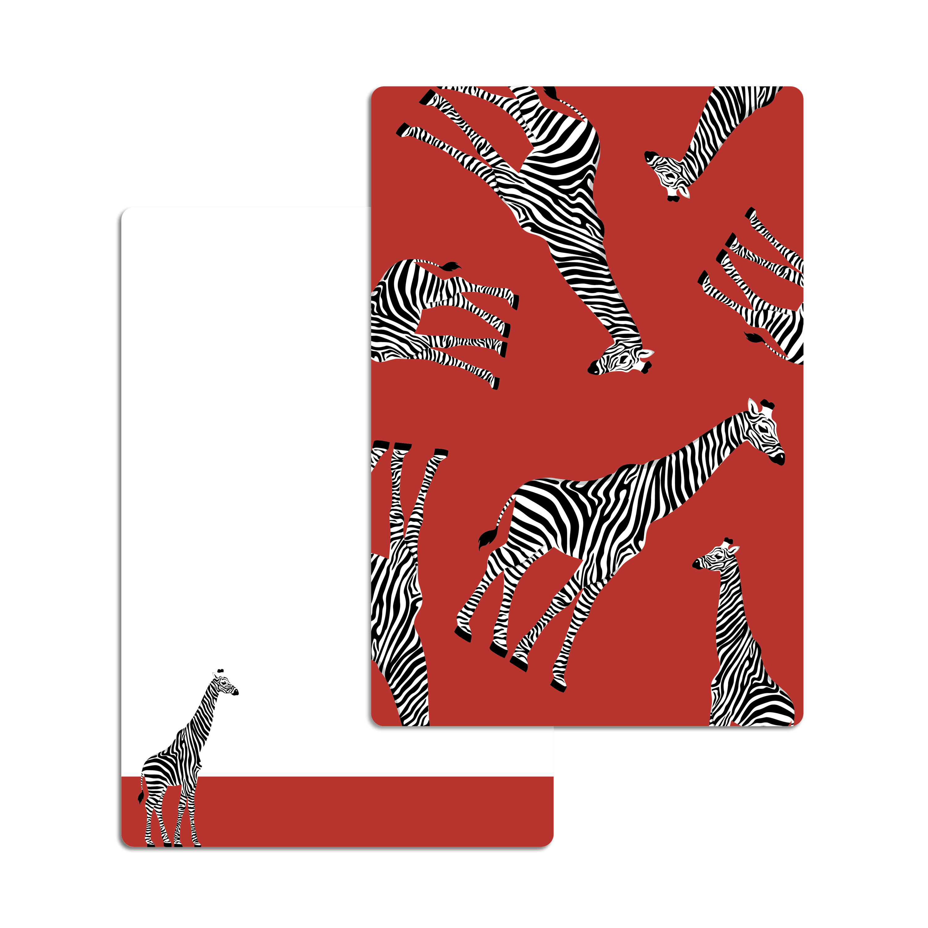 Show details for Zippy Red Gerry Notecard