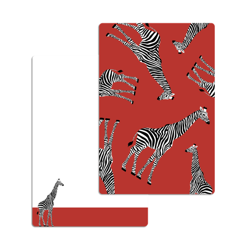 Show details for Zippy Red Gerry Notecard