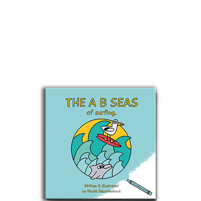 Show details for The AB Seas of Surfing (Colouring Book)