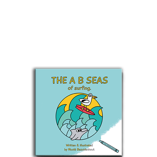 Show details for The AB Seas of Surfing (Colouring Book)