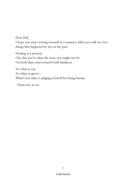 Show details for Dear Self