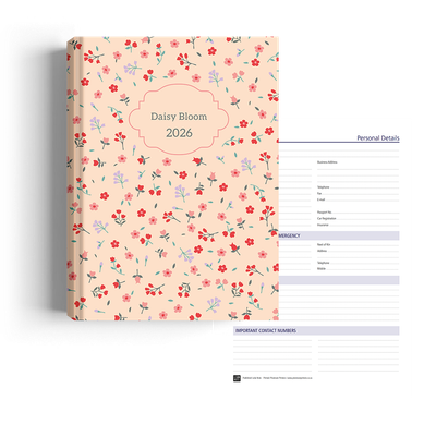 Show details for Ditsy Pastel Diary Management