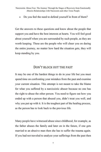 Show details for Narcissistic Abuse Free